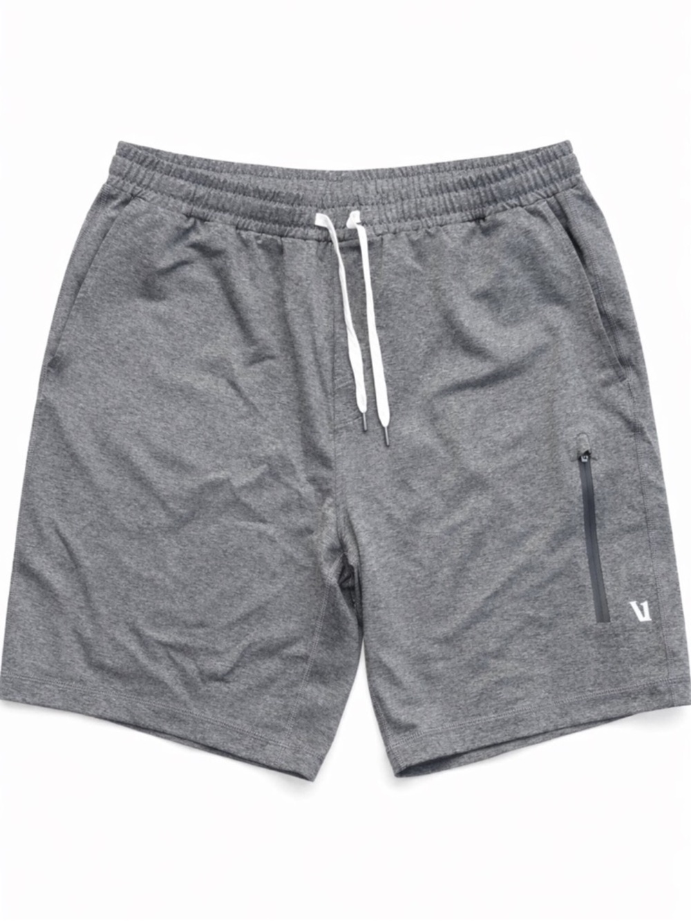 Vuori Performance Shorts Mens Large Gray Athletic Running Gym Stretch Activewear